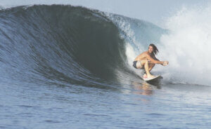 Surfing in Indonesia