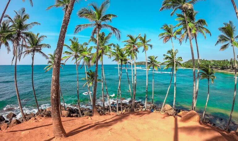 Bay in Sri Lanka 