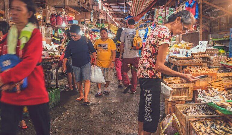 Market in the Philippines 