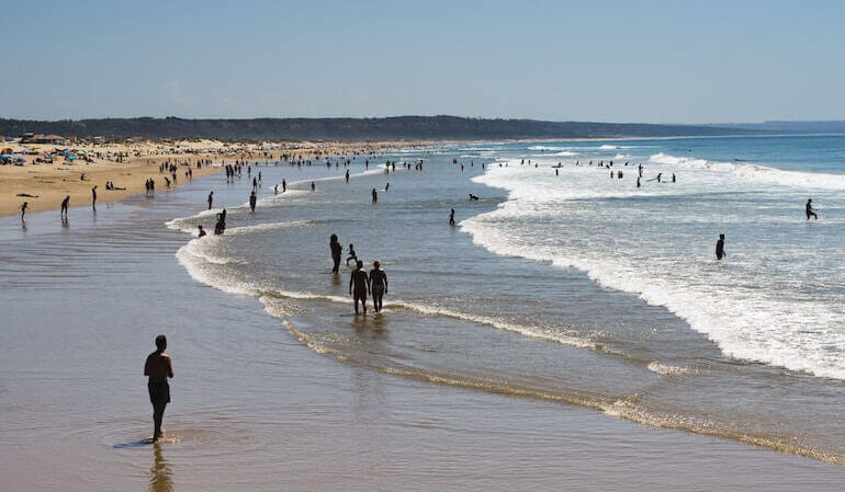 A beach in Portugal 