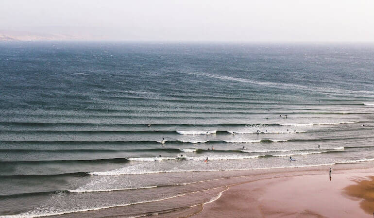 Waves in Morocco 