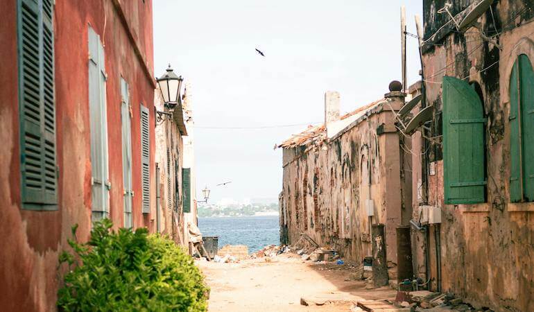 Street in Senegal 