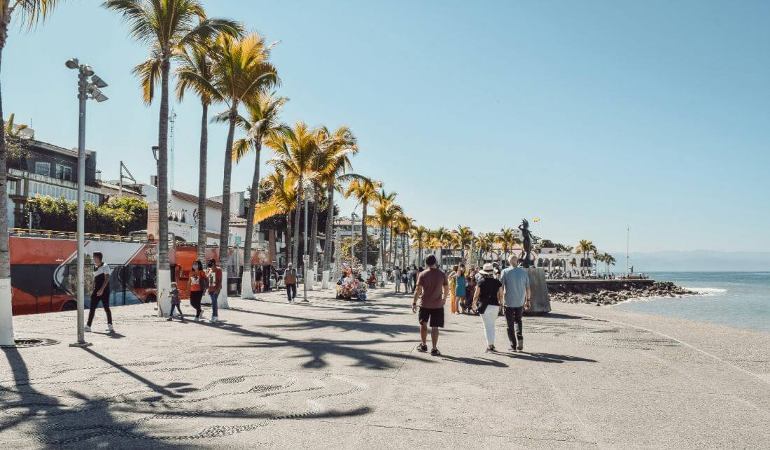 El Malecon in Puerto Vallarta